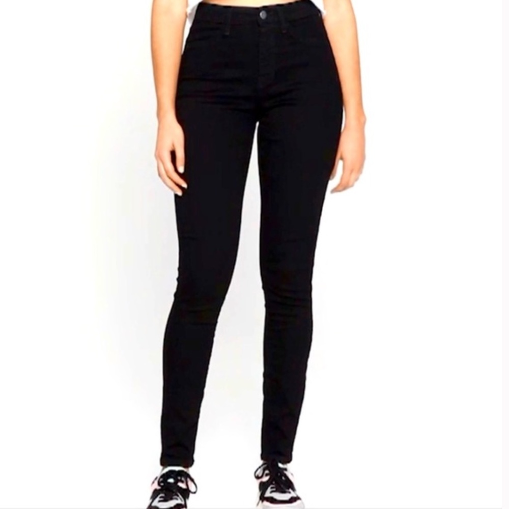 Wild Fable High Rise Skinny Jeans Black Size 8/29R